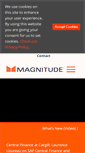 Mobile Screenshot of magnitude.com